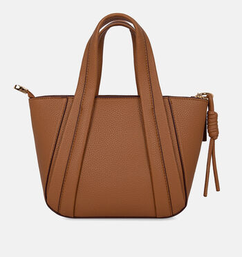 Laurent David Handtassen Oranje/Cognac/Blauw