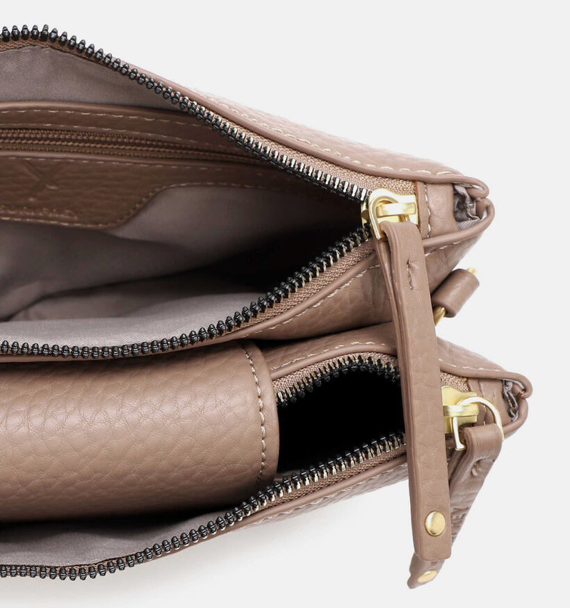 Suri Frey Mimmy Sac port&eacute; crois&eacute; en Taupe pour femmes (379138)