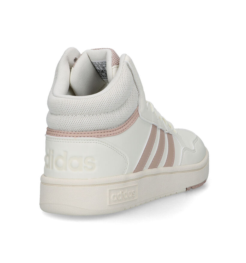 adidas Hoops 3.0 Mid Witte Sneakers voor dames (329412) - geschikt voor steunzolen