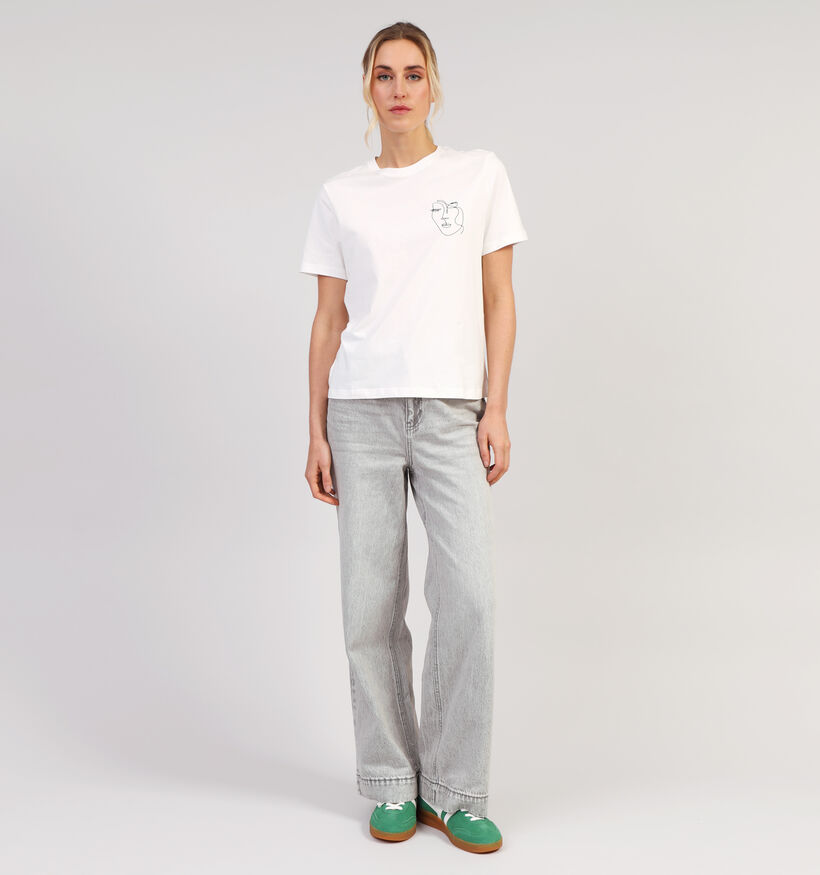 Vila Sybilla Wit T-shirt voor dames (351800)