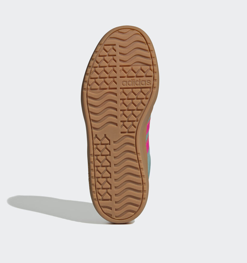 adidas VL Court Bold Baskets basses en Vert pour filles (359632) - pour semelles orthopédiques