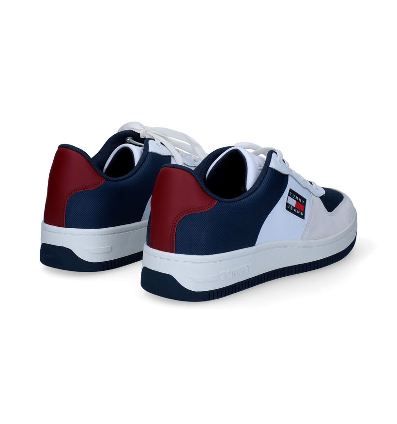 Tommy Hilfiger Basket Varsity Cupsole Chaussures &agrave; lacets en Blanc en synth&eacute;tique (300637)