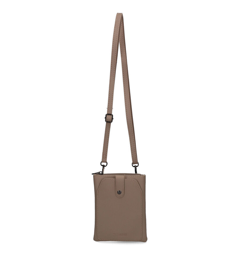 Signatur Roze Crossbody Telefoontasje in kunstleer (325878)