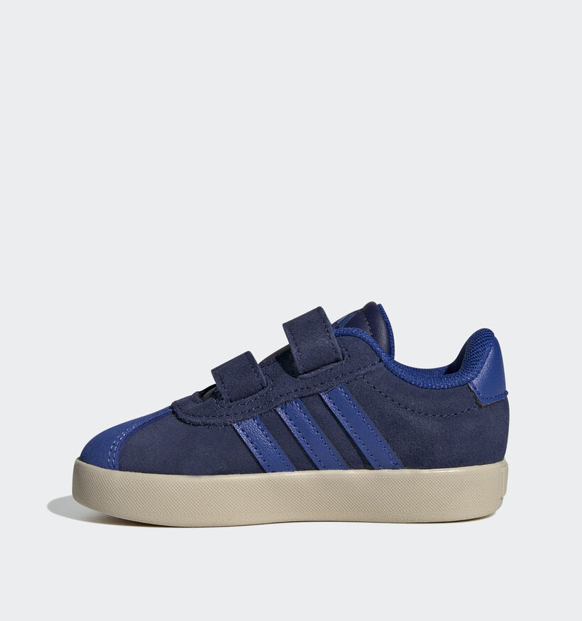 adidas VL Court 3.0 Donkerblauwe Sneakers voor jongens, meisjes (366060) - geschikt voor steunzolen