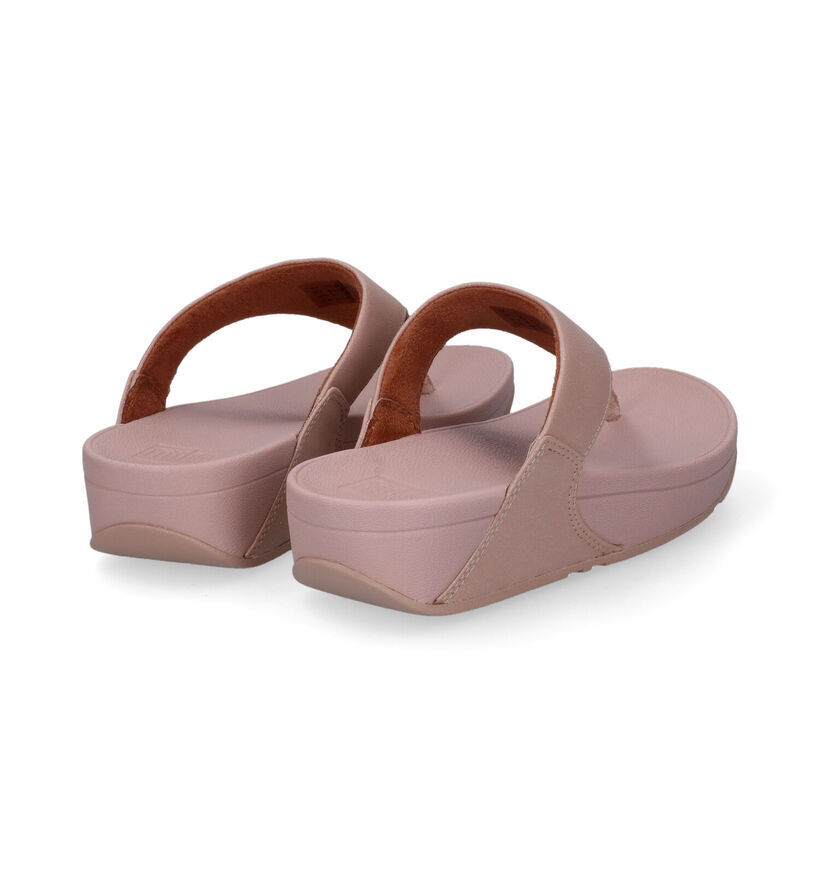 FitFlop Lulu Sparkle Roze Teenslippers in kunststof (302645)