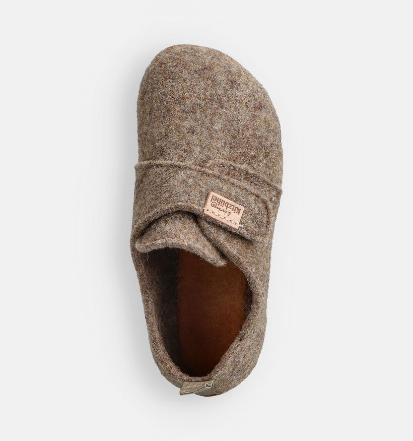 Living Kitzbühel Pantoufles fermées en Beige pour filles, garçons (365721)