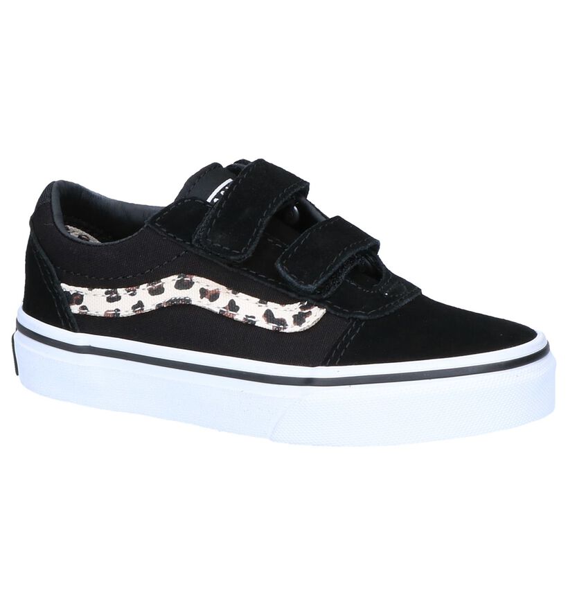 Vans Ward Zwarte Skateschoenen in daim (253297)