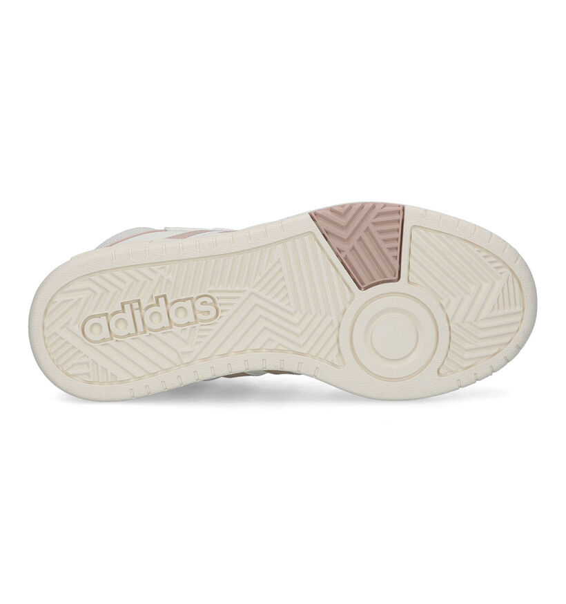 adidas Hoops Ecru Sneakers voor dames (318811) - geschikt voor steunzolen