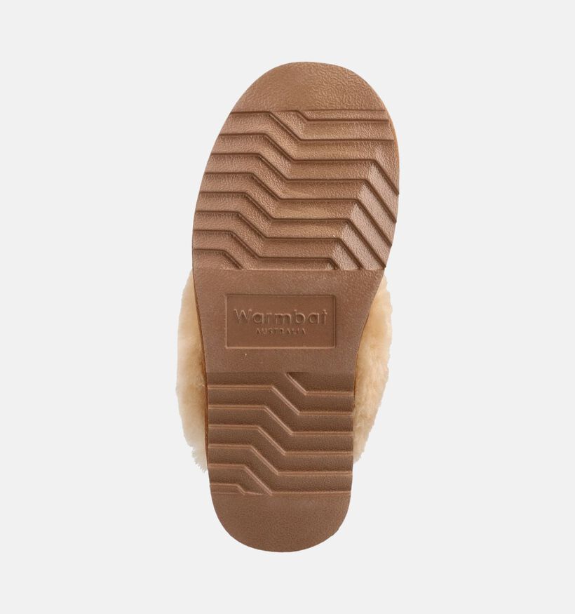 Warmbat Flurry Pantoufles ouvertes en Marron pour femmes (379640)