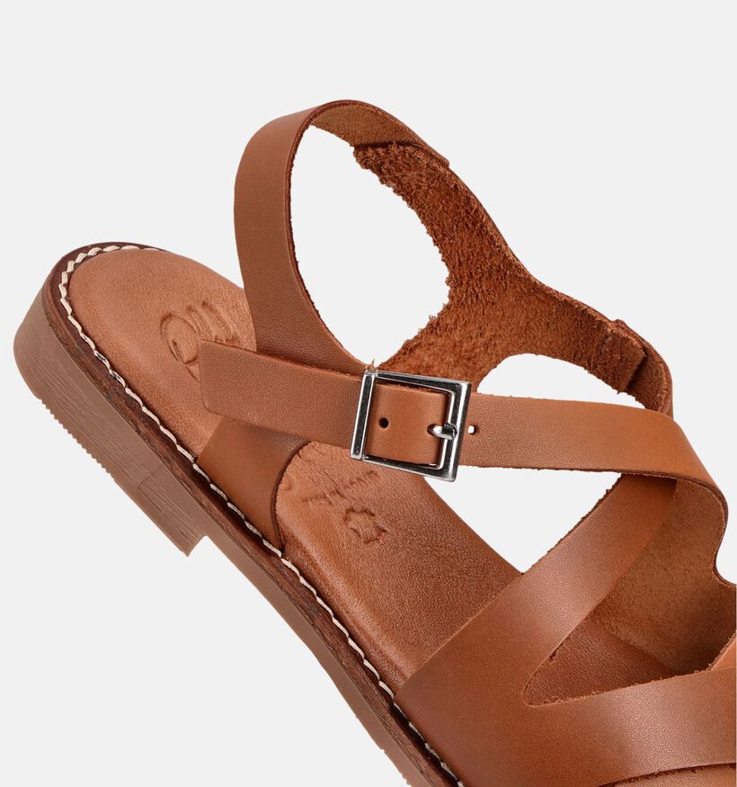 Oh My Sandals Cognac Sandalen voor dames (373338)