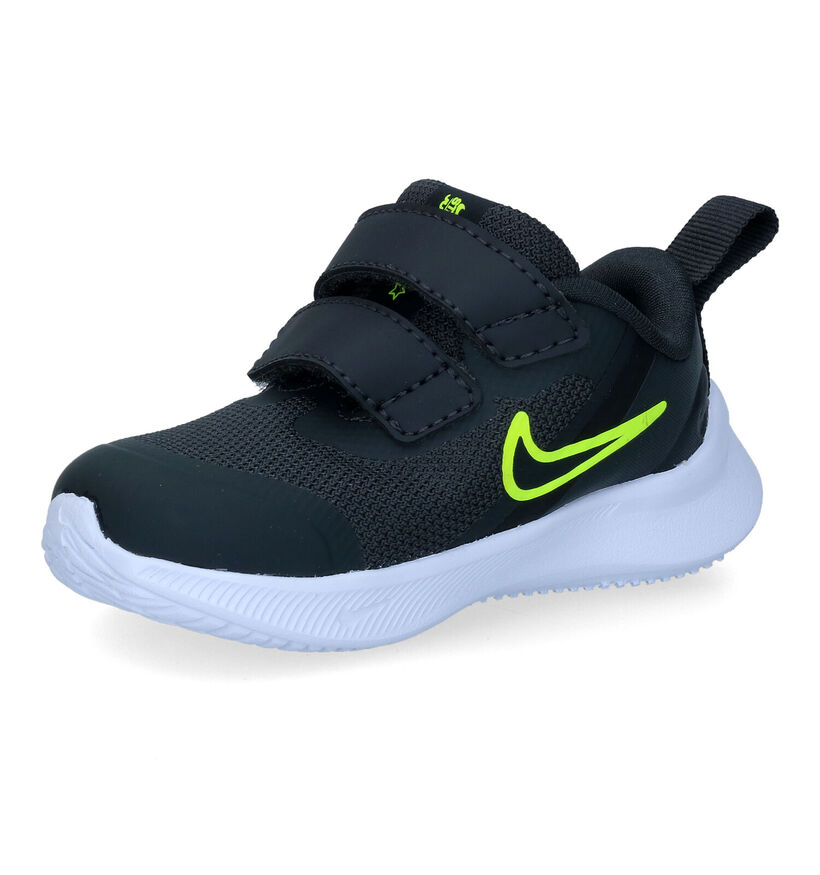 Nike Star Runner 3 Baskets en Noir pour garçons (308983)