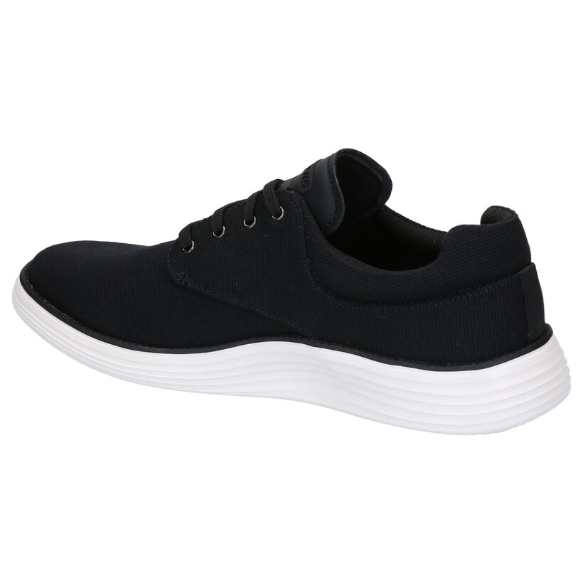 Skechers Status 2.0 Chaussures à lacets en Noir en textile (272799)