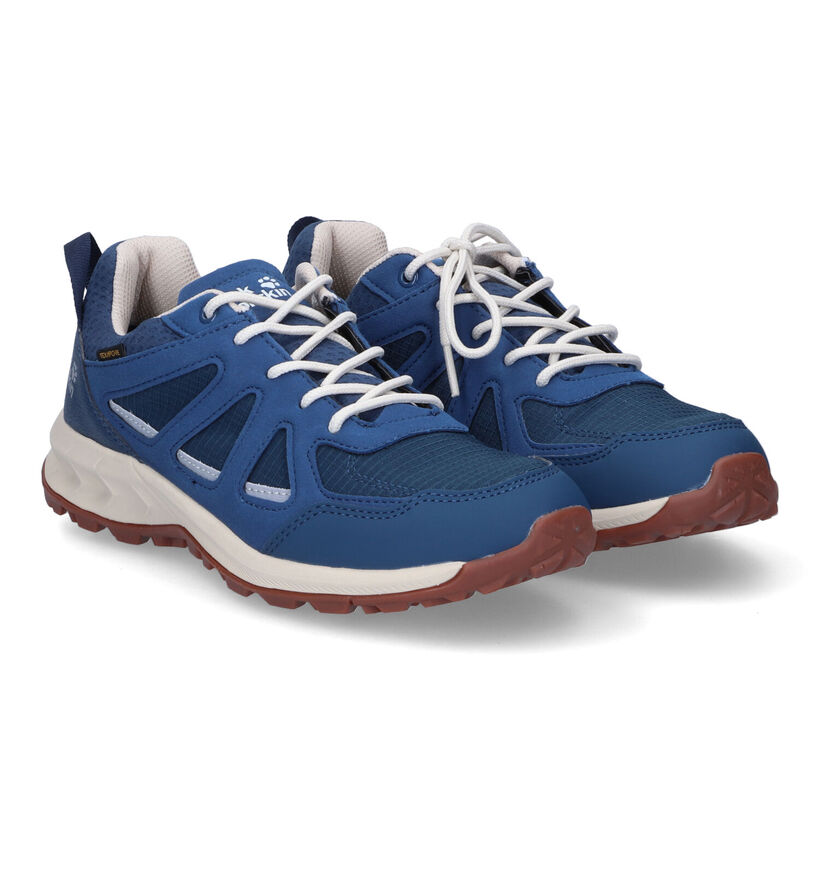 Jack Wolfskin Woodland Texapore Chaussures de randonnée en Vert pour femmes (302179) - pour semelles orthopédiques