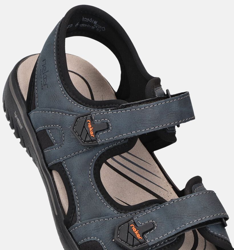 Rieker Sandales en Bleu pour hommes (370515)