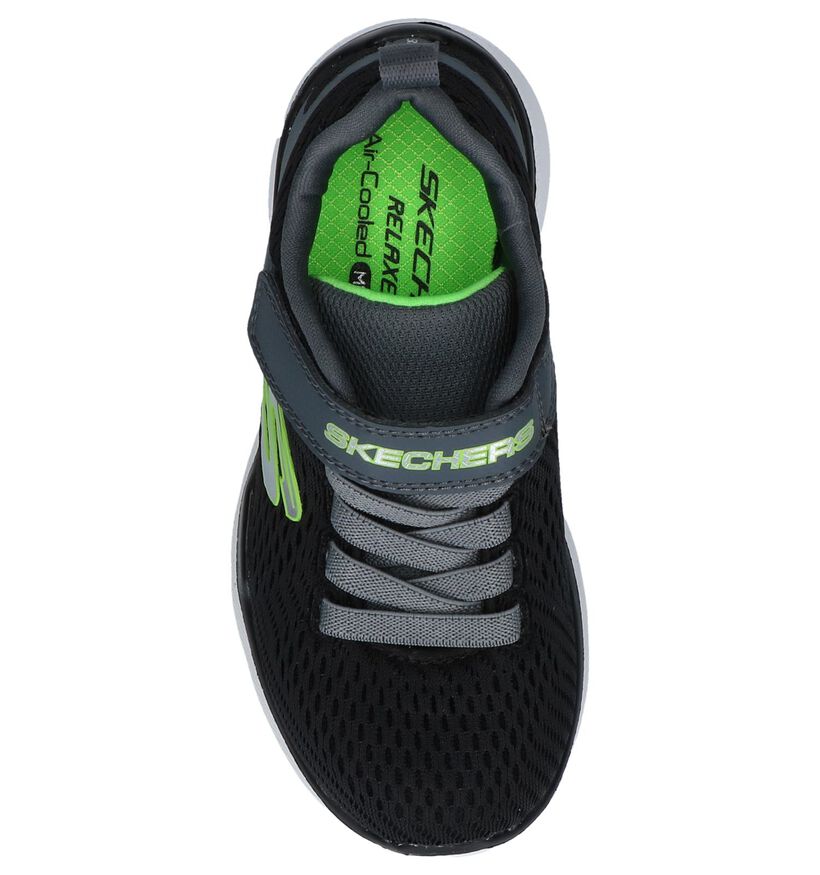 Zwarte Sneakers Runner Skechers Equalizer in stof (250717)