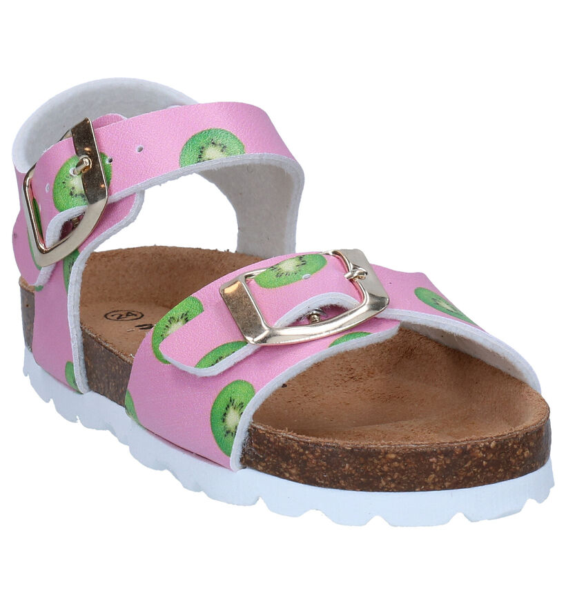 Milo & Mila Roze Sandalen in kunstleer (285169)