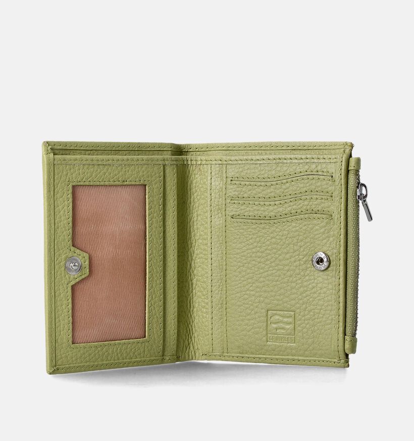 Crinkles Portefeuille en Vert pour femmes (358121)