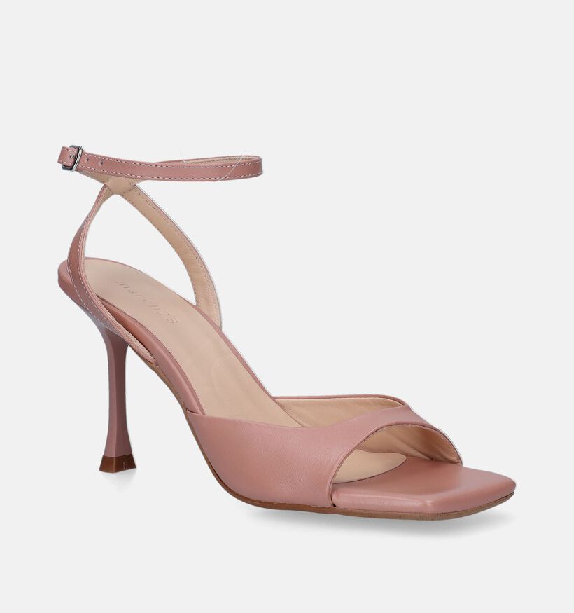 March23 Charlie Sandales avec talon en Rose pour femmes (337916)