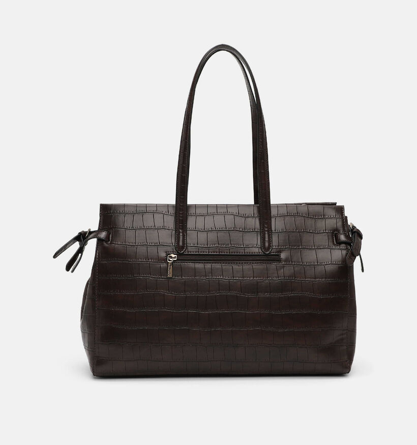 Tamaris Marion Cabas Croco en Marron pour femmes (378815)