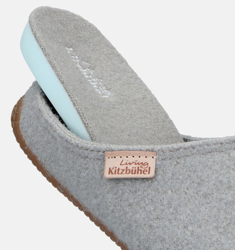 Living Kitzbühel Pantoufles ouvertes en Beige pour femmes (332443) - pour semelles orthopédiques