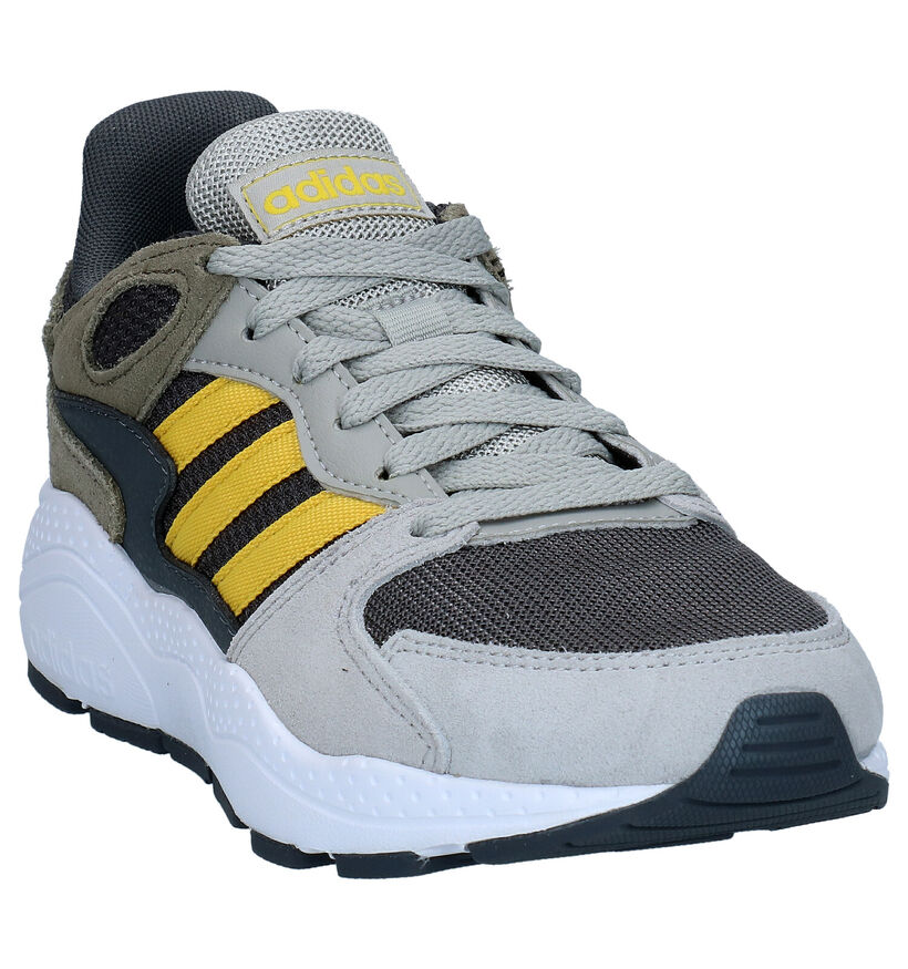 adidas Crazychaos Zwarte Sneakers in daim (273481)