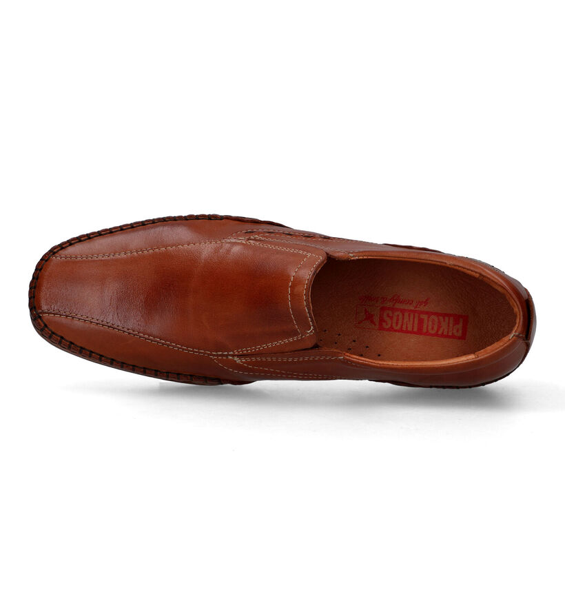 Pikolinos Puerto Rico Mocassins en Cognac pour hommes (340443) - pour semelles orthopédiques