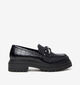 NeroGiardini Croco Zwarte Mocassins voor dames (363965)
