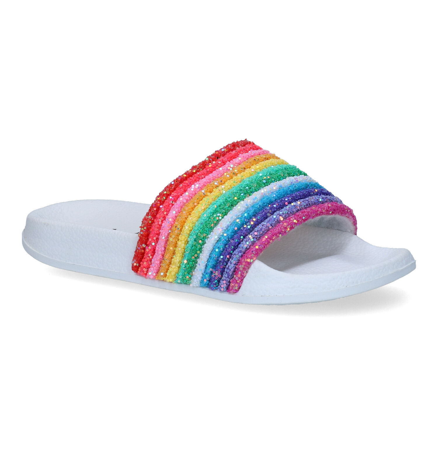 Regenboog slippers hot sale
