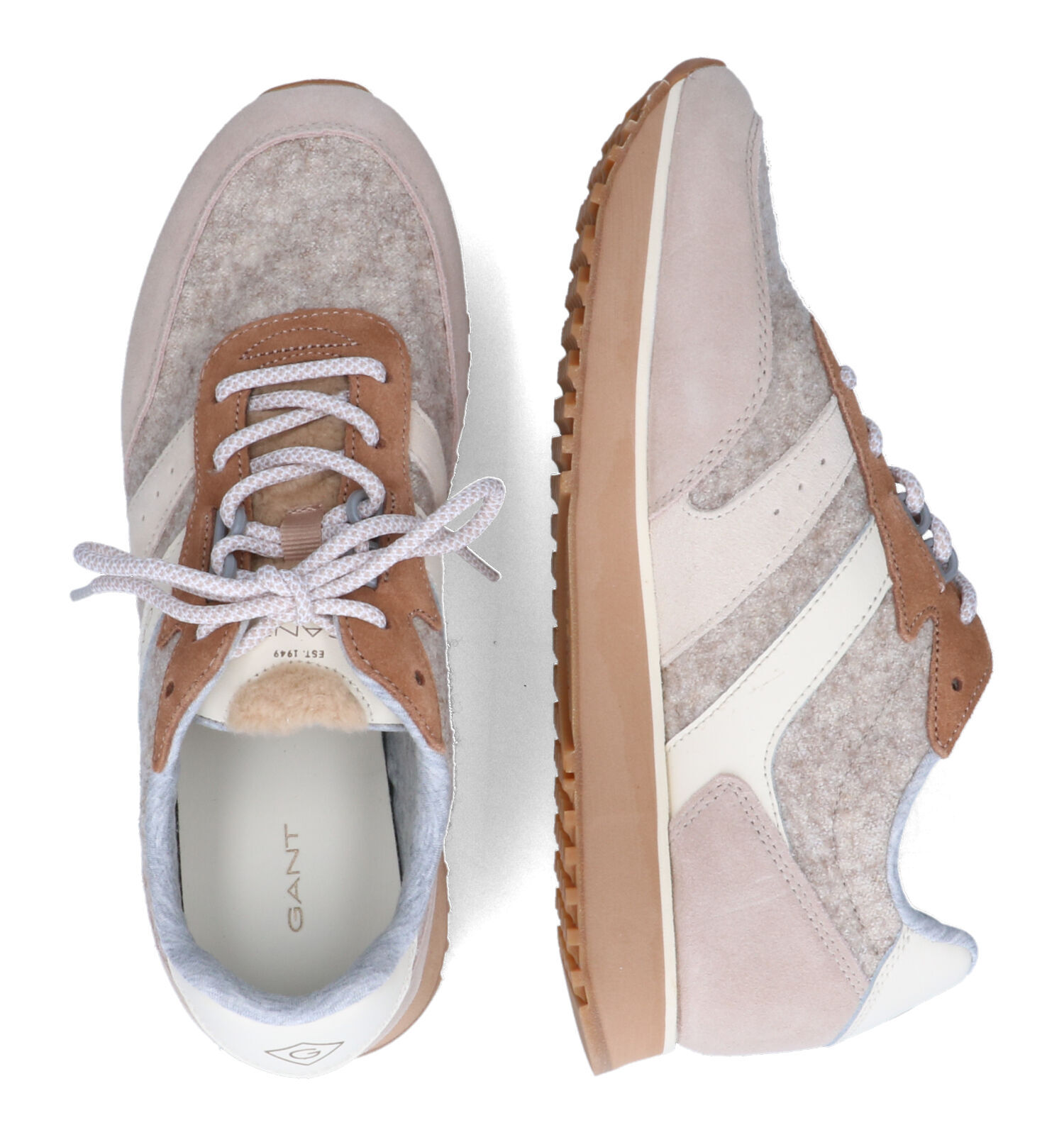 Gant Bevinda 3A Beige Sneakers Dames Sneakers Online op TORFS.BE