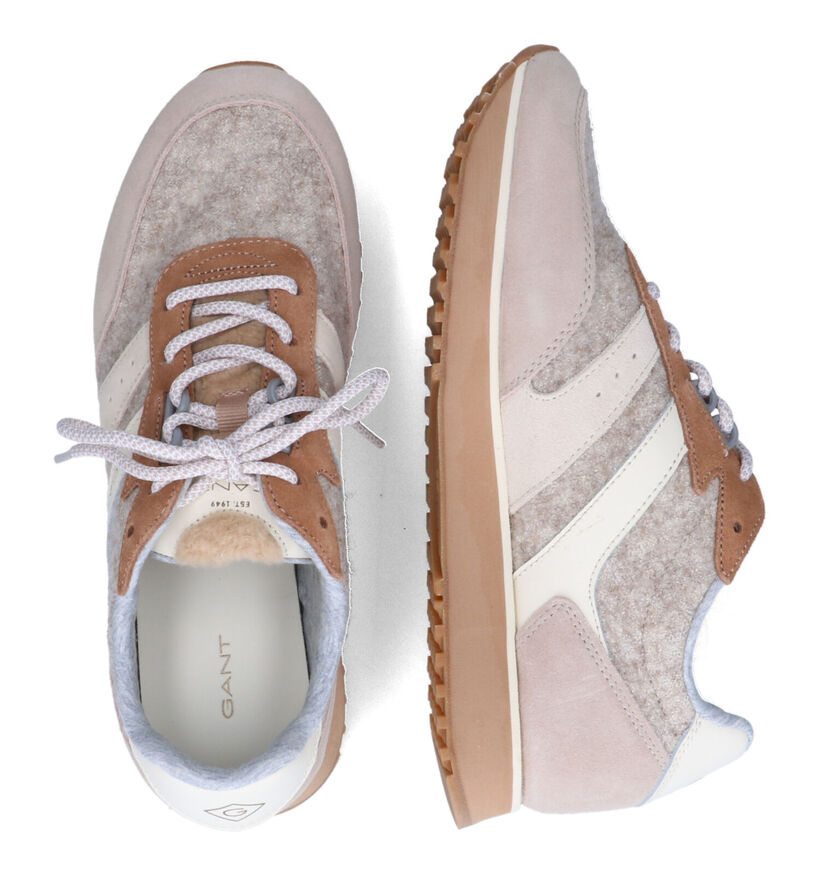 Gant Bevinda 3A Baskets en Beige pour femmes (312783) - pour semelles orthopédiques