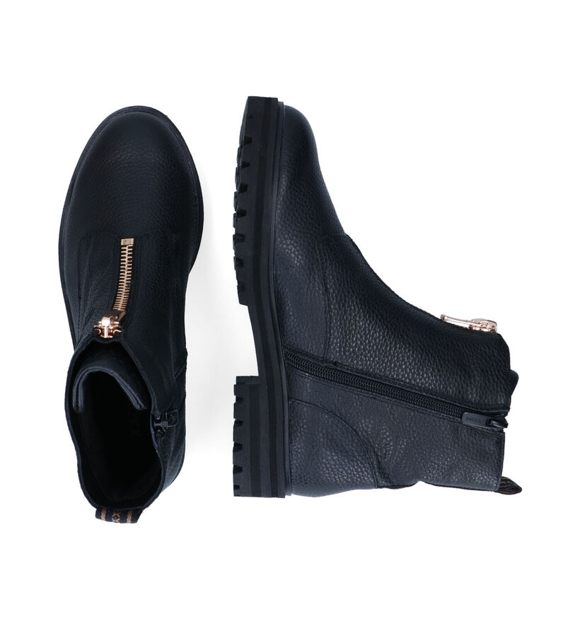 Mexx Flame Bottines en Noir en cuir (296187)