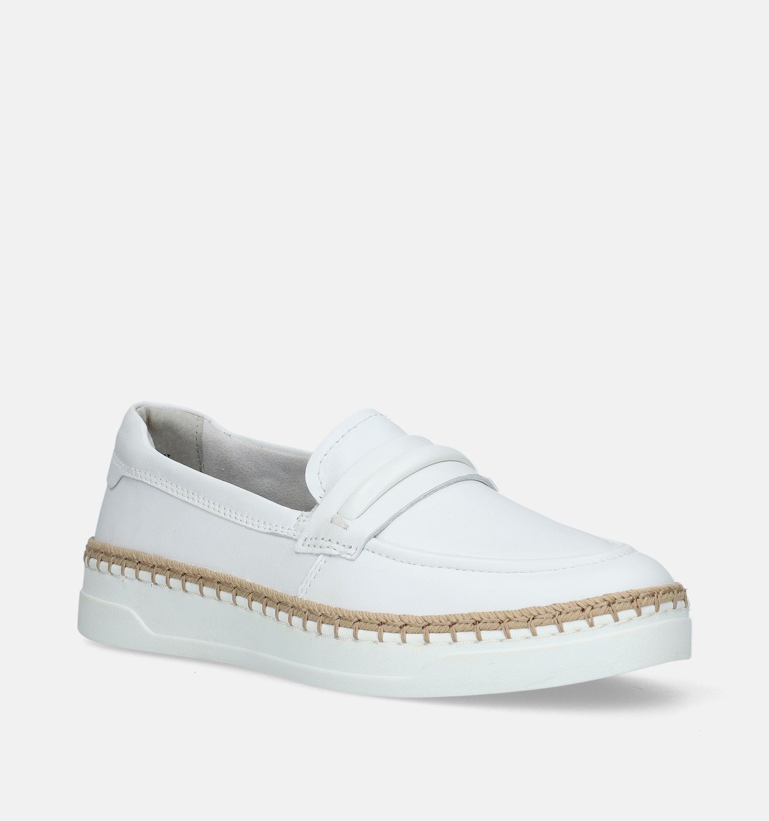 Tamaris Relax Fit Witte Instappers Dames Lage schoenen Online op TORFS.BE