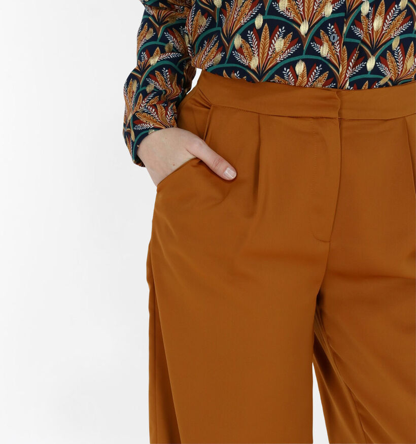 Vila Cognac Geklede Broek (284178)