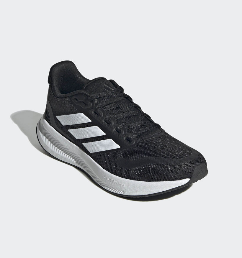 adidas Runfalcon 5 Zwarte Sneakers voor jongens, meisjes (361507)