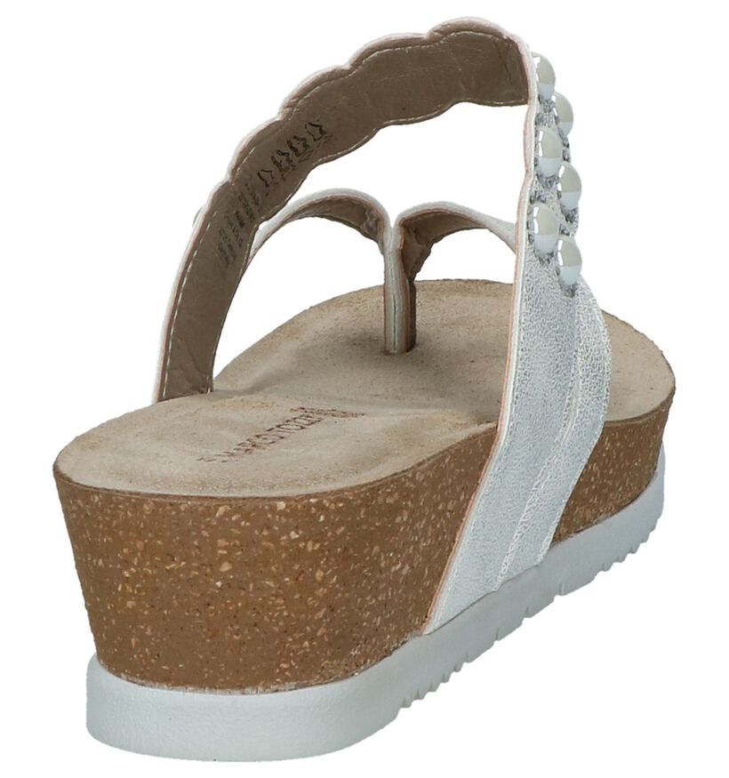 Teenslippers Zilver Marco Tozzi, , pdp