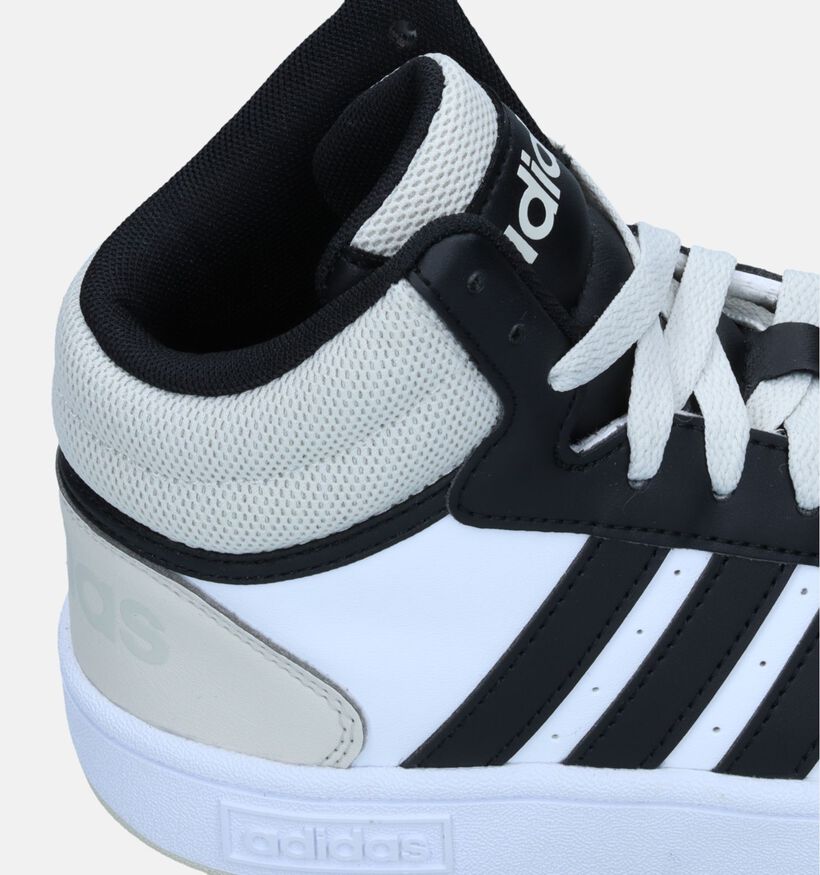adidas Hoops 3.0 MID K Baskets en Noir pour gar&ccedil;ons (343260)