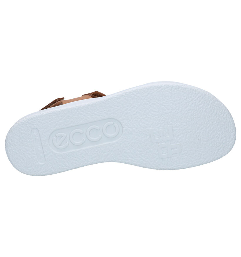 ECCO Flowt Sandales en Cognac en cuir (269698)