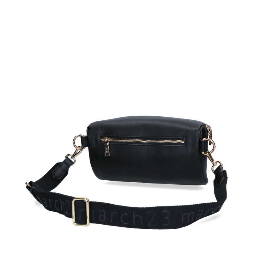 March23 Donny Sac banane en Noir en simili cuir (314218)