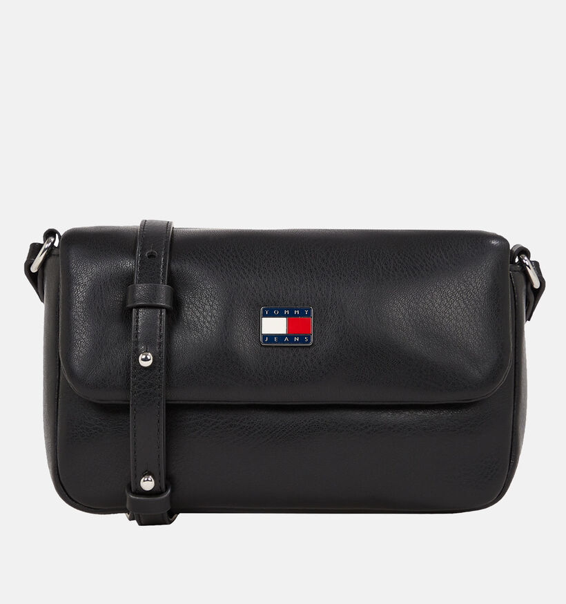 Tommy Hilfiger TJW Pillow Flap Zwarte Crossbody tas voor dames (349985)