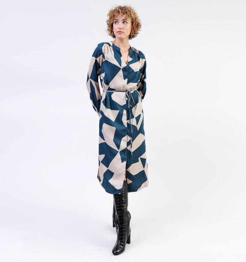 comma Robe en Bleu pour femmes (334780)