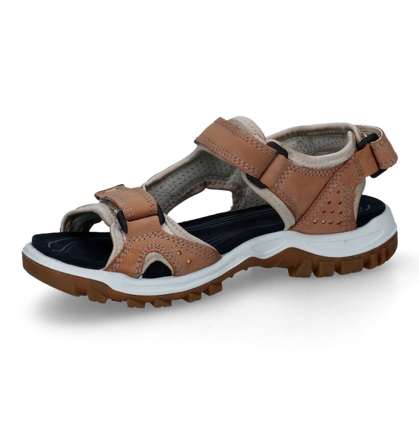 ECCO Offroad Lite Naturel Sandalen in nubuck (307489)