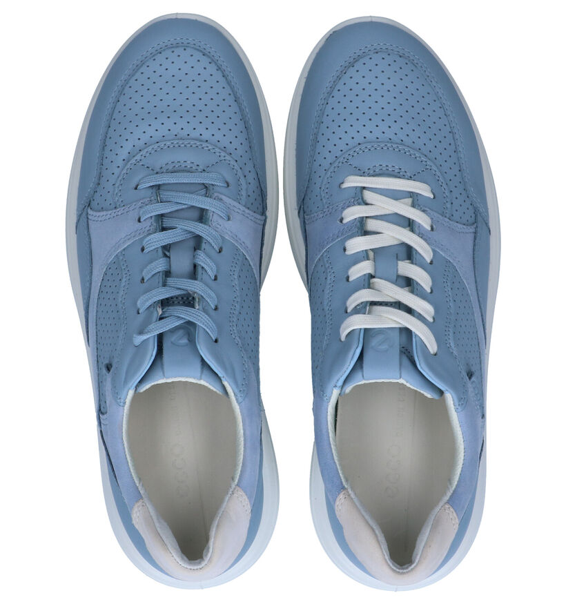 Ecco Soft 7 Witte Sneakers in leer (270010)