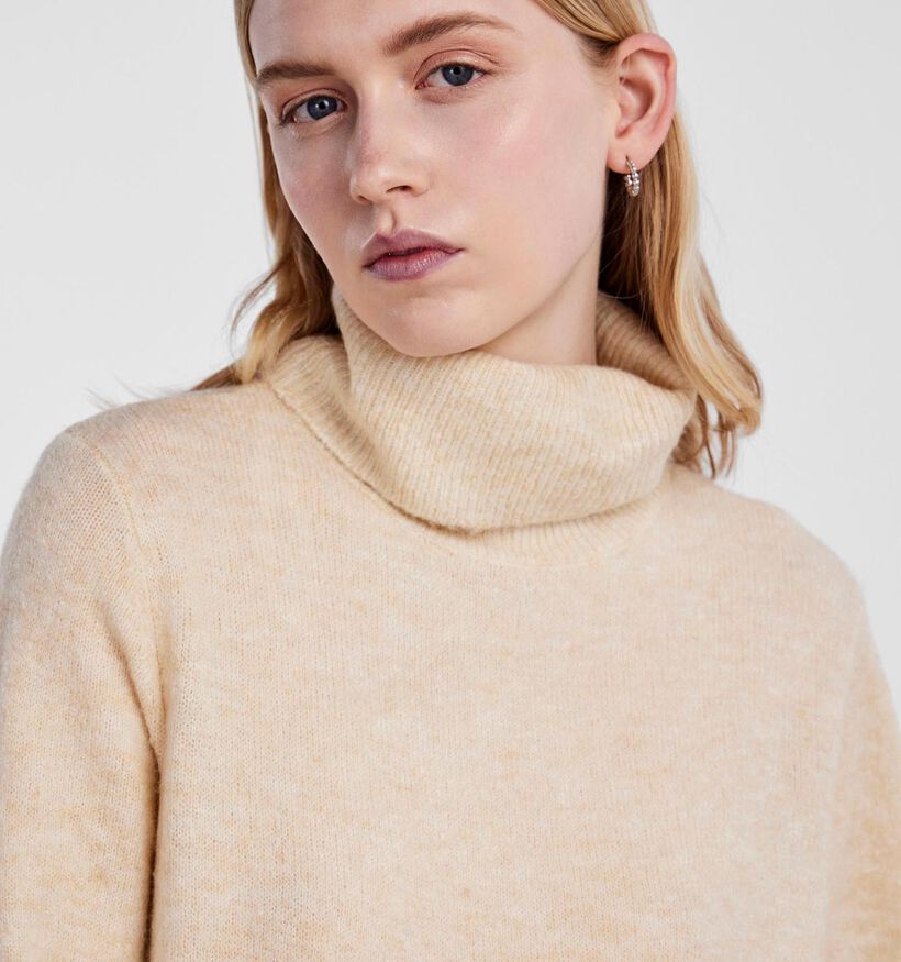 Pieces Juliana Blauwe Lange Trui jurk voor dames (344973)