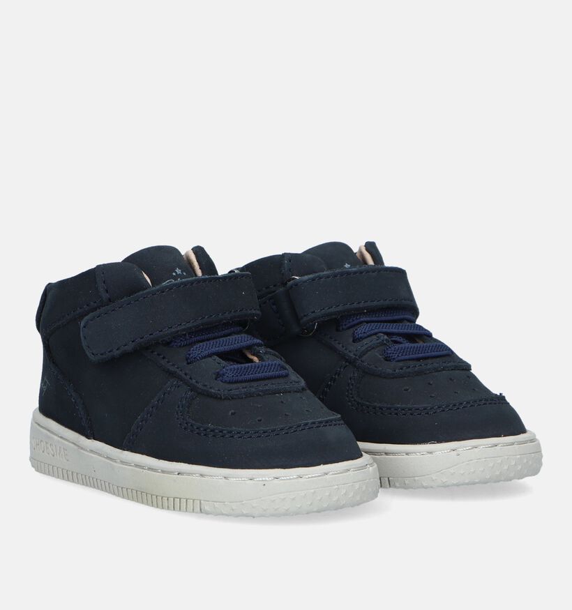 Shoesme Blauwe Babyschoenen voor meisjes, jongens (331391) - geschikt voor steunzolen