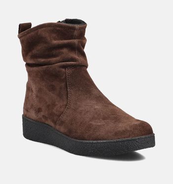 Solemade Enkellaarsjes Bruin
