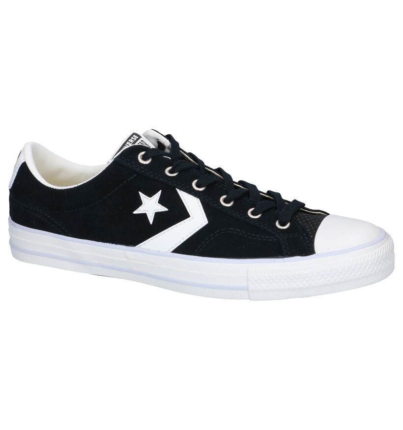 Zwarte Sneakers Converse Star Player in nubuck (245849)