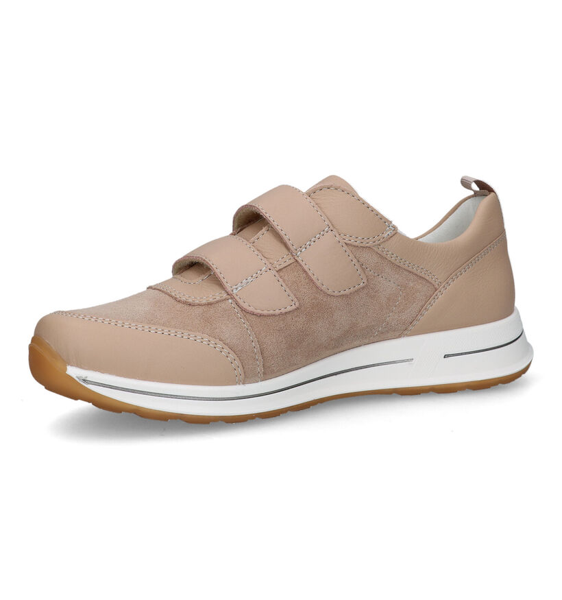 Ara Osaka 2.0 Zwarte Velcroschoenen in leer (330269)