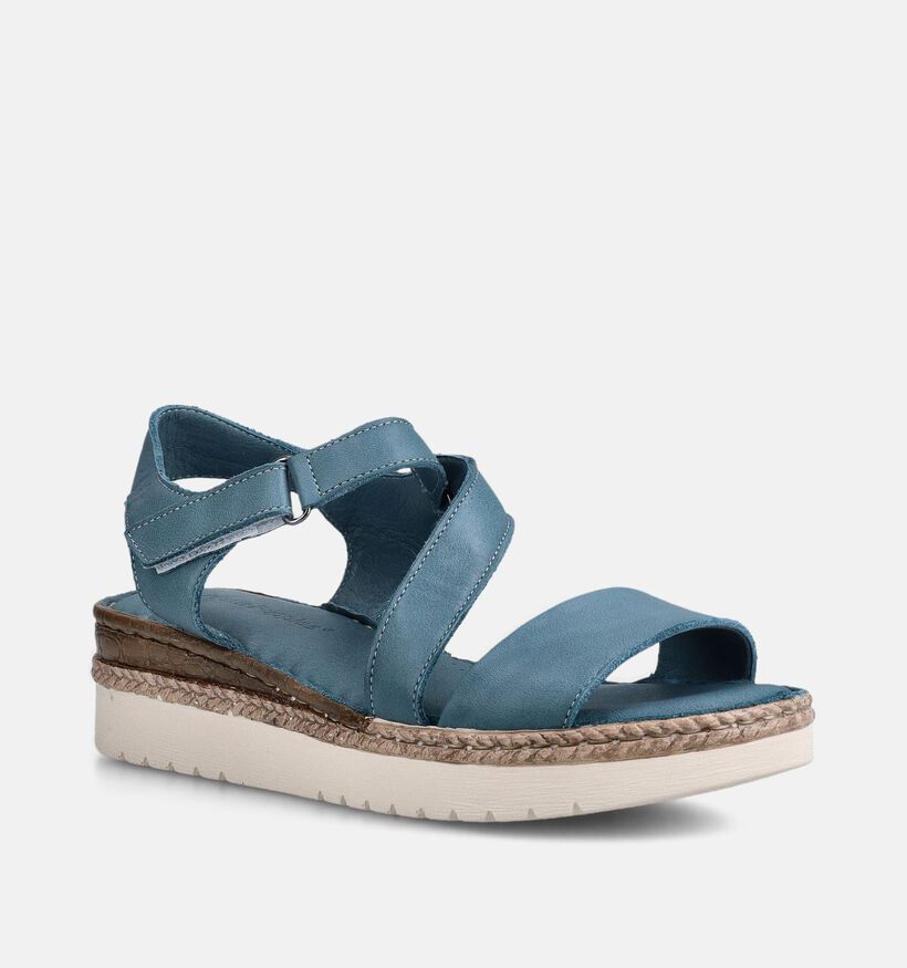 Hush Puppies Mirza Blauwe Sandalen voor dames (370576)