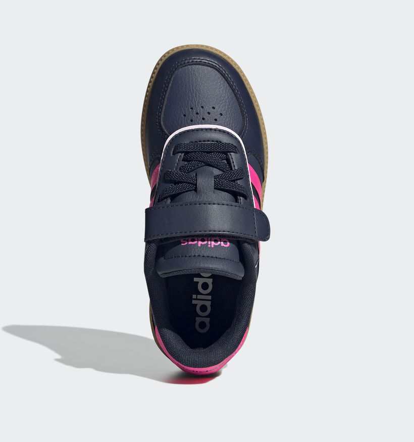 adidas Breaknet Sleek Blauwe Sneakers voor meisjes (365474) - geschikt voor steunzolen