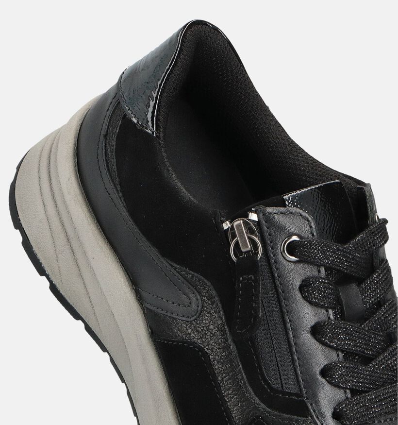 Gabor Chaussures à lacets en Noir pour femmes (363145) - pour semelles orthopédiques